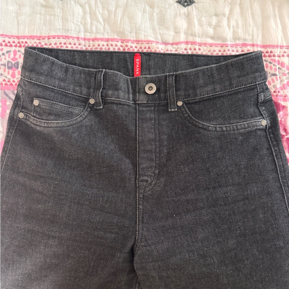 SPANX Black Denim Jeans - Picture 4 of 9